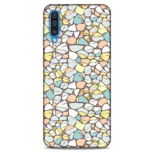 Samsung Galaxy A30s Kılıf Baskılı Özel Seri Taşlı (24) Darbe Emici Kılıf