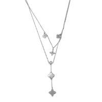 Vc Yonca Kolye - Gümüş