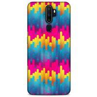 Geometrix 12 Oppo A9 2020 Kılıf Silikon Kapak