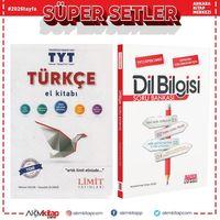 Limit Yayınları TYT Türkçe El Kitabı ve AKM Dil Bilgisi Soru Bankası Seti 2 Kitap
