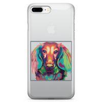Apple iPhone 7 Plus Kılıf Cooker Colorful Arka Kapak Koruma Desenli Full Koruyucu