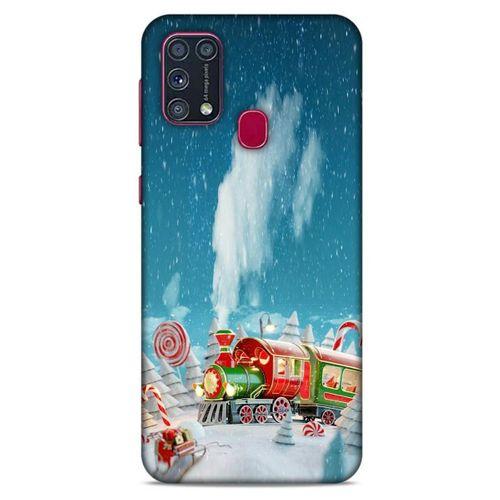Samsung Galaxy M31 Kılıf Snowix (11) Tam Koruma Yeşil Kırmızı