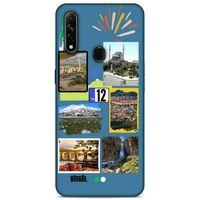 Lopard Oppo A31 Uyumlu Kılıf Şehirli ※ (12) Bingöl Koruyucu Silikon