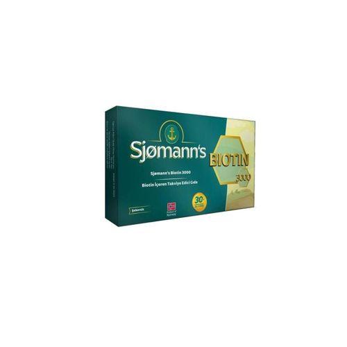 Sjomann's Sjomann's Biotin 30 Çiğneme Tableti