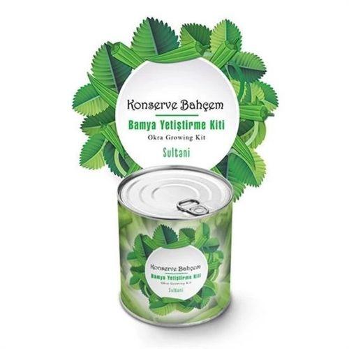 Konserve Bahçem Evde Konservede Sultani Bamya Yetiştirme Kiti