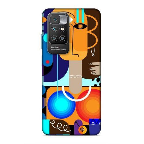 Xiaomi Redmi 10 Uyumlu Kılıf Face'X 43 Thin Fit Kılıf Daireli