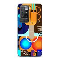 Xiaomi Redmi 10 Uyumlu Kılıf Face'X 43 Thin Fit Kılıf Daireli