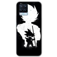 BeRa Aksesuar Realme 8 Pro Kılıf Baskılı Kapak - Anime +Tam Kaplayan Mat Seramik
