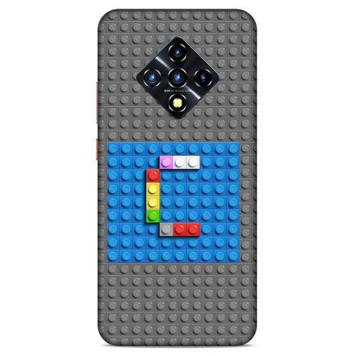 Lopard İnfinix Zero 8 Uyumlu Kılıf BloX (13) Silikon Kap C Harfi