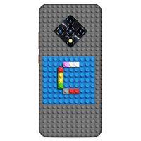 Lopard İnfinix Zero 8 Uyumlu Kılıf BloX (13) Silikon Kap C Harfi
