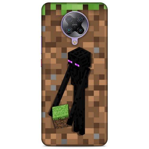 Lopard Xiaomi Poco F2 Pro Uyumlu Kılıf PiXel (26) Tpu Silikon Kılıf Kahverengi MC