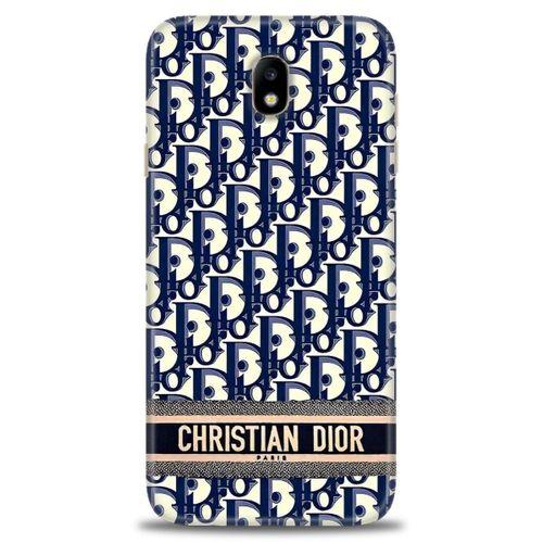 Samsung Galaxy J7 Pro / J730 Kılıf HD Baskılı Kılıf - Christian Dior + Tam Ekran Koruyucu