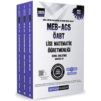 2025 MEB AGS ÖABT Lise Matematik Öğretmenliği Konu Anlatımlı Modüler Set Pegem Yayınları