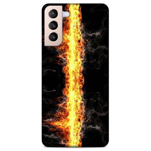 Lopard Samsung Galaxy S21 Plus Uyumlu Kılıf FireX (1) Kılıfı Ateş Hattı