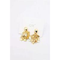 Yıldız Pullu Küpe - Altın