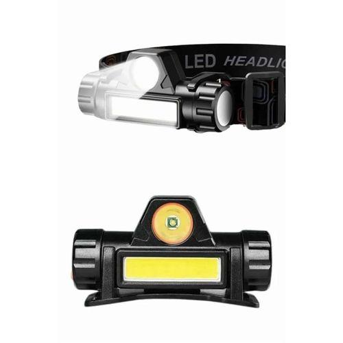 Kafa Lambası Çalışma Işığı Kafa Feneri Şarjlı Mıknatıslı Fenerli