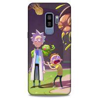 Samsung Galaxy S9 Plus Uyumlu Kılıf Rick And Morty (31) TPU Kılıf Cronenberg Rick