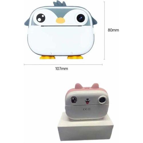 Çocuklara Özel Şirin Tasarımlı Mini Fotoğraf Yazıcısı 3 Adet Rulo Hediyeli