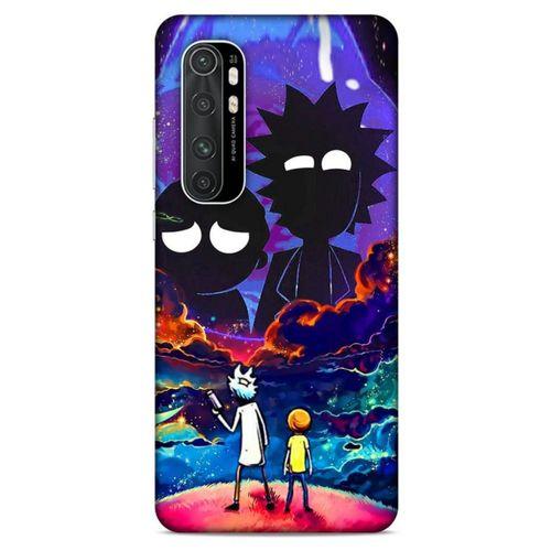 Xiaomi Mi Note 10 Lite Uyumlu Kılıf Rick And Morty (46) Core Armor Kılıf Decoy Ricks