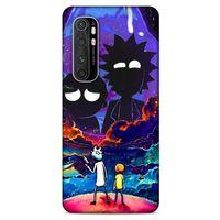 Xiaomi Mi Note 10 Lite Uyumlu Kılıf Rick And Morty (46) Core Armor Kılıf Decoy Ricks