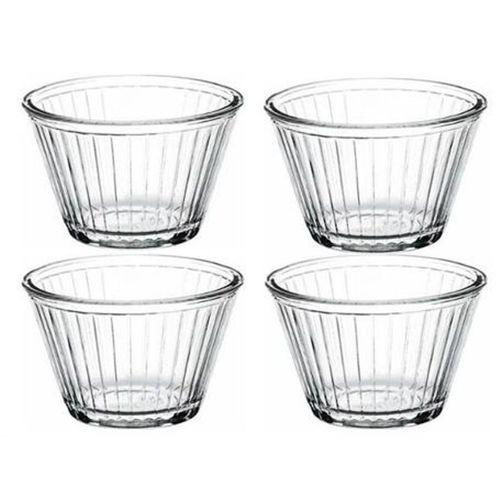 Cam Kase,Cerezlık,Dondurma,Kuruyemiş,Kahvaltılık,Recellık 4 Adet 9X9X5,5Cm