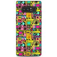 Graffitix (41) Desenli Silikon Kapak Samsung Galaxy Note 8 Kılıf