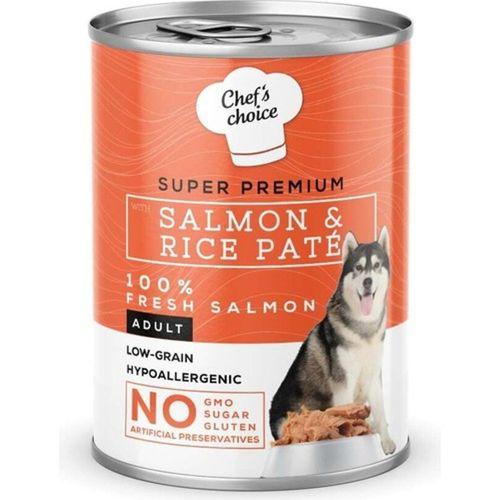 Chefs Choice Pate Salmon&rice Somon Pirinçli Köpek Yas Mamasi 400 gr