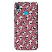 Huawei Y7 2019 Uyumlu Kılıf Pembe Delisi (37) Silicone Cover İskelet