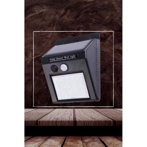 Bahçe Aydınlatma Sensörlü Güneş Enerjili Duvar Lambası 40 Led Işık