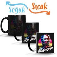 Robocop Sihirli Kupa Bardak Porselen