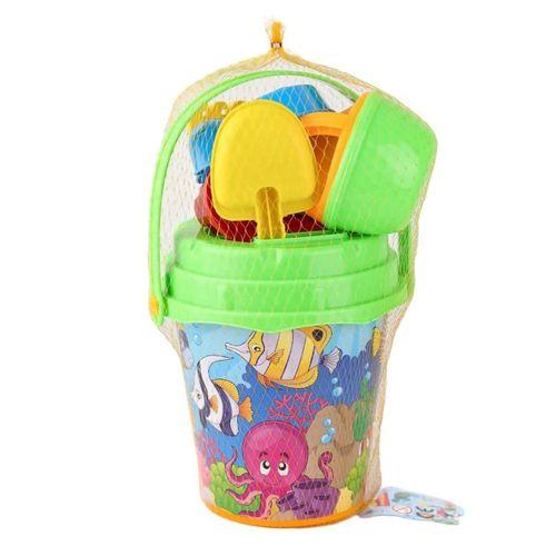 Figürlü Kova Seti ile Kumda İnşa ve İnce Motor Gelişimi Aktivitesi