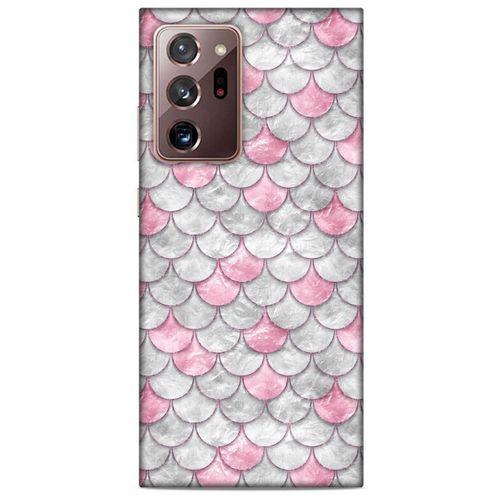 Mermer Desenli (30) Tema Silicone Case Toz Pembe Samsung Galaxy Note 20 Ultra Kılıf