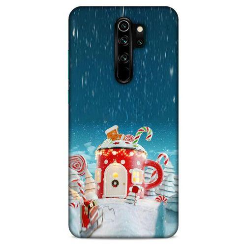 Xiaomi Redmi Note 8 Pro Kılıf Snowix (13) Silikon Kap Kırmızı