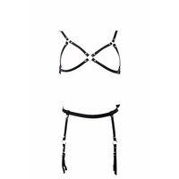 Deri Jartiyer Takım Harness - Brf228