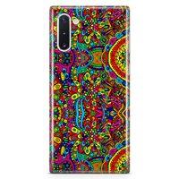 Samsung Galaxy Note 10 Kılıf Huşu Arka Kapak Koruma Desenli Full Koruyucu