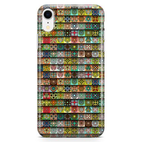 Apple iPhone XR Kılıf Tarihi Motifler Arka Kapak Koruma Desenli Full Koruyucu