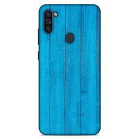 Lopard Samsung Galaxy M11 Uyumlu Kılıf Wood'X (1) Kılıfı Baskılı