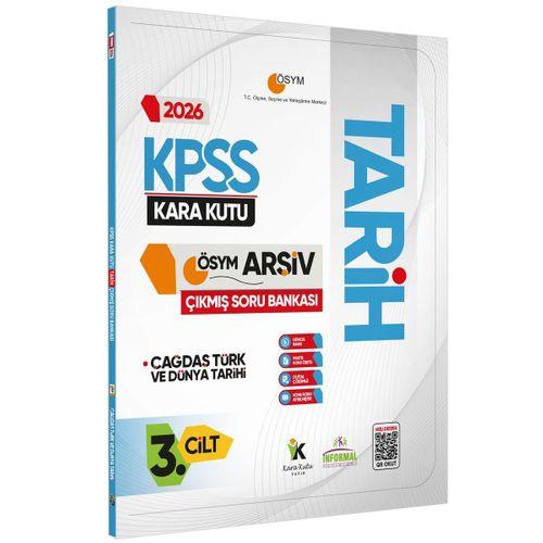 ÖN SİPARİŞ-2026 KPSS KaraKutu GENEL KÜLTÜR 5li ALTIN SET ÖSYM Çıkmış Soru Bankası Konu Özetli Dijital Çözümlü
