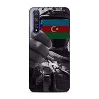 Huawei P Smart S 2020 Uyumlu Kılıf Azarbaijan (40) Fit Silikon Kılıf Asker