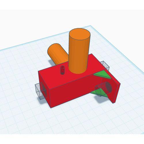 Direk Kübik Dörtlü Mount 12x12mm Boom - 6902675