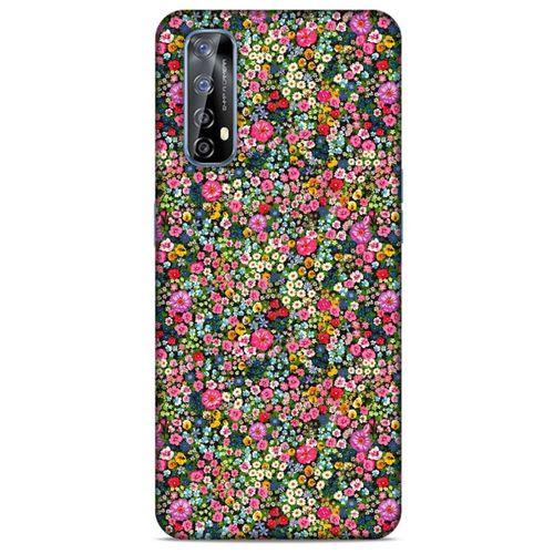 Lopard Huawei P Smart 2021 Uyumlu Kılıf Bahar (49) Ultra Silikon Kılıf Bol Çiçekli