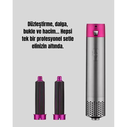 Çok Fonksiyonlu Saç Kurutma Ve Şekillendirme Makinesi 5 Başlık