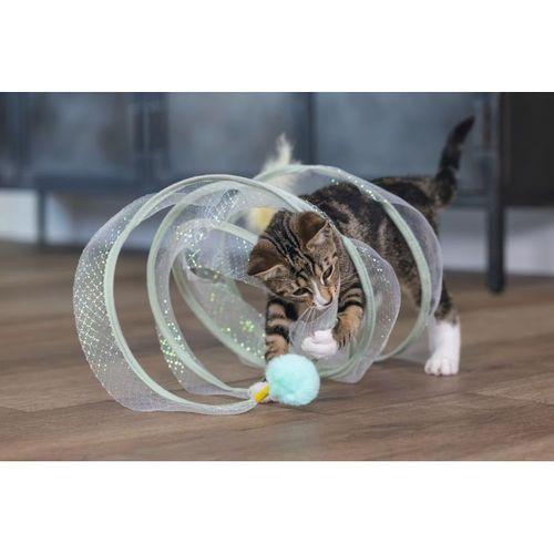 Beeztees Yavru Kedi Tüneli, Spiral Şeklinde, 60x25x25cm