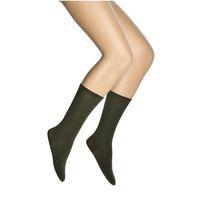 Kadın Masaj Çorap Taban Özel Doku Kalın Esnek Dayanıklı Dizaltı Dore - FLR806