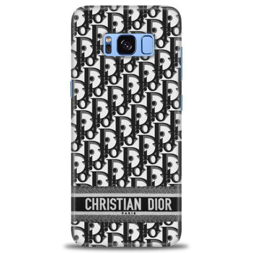 Samsung Galaxy S8 Plus Kılıf HD Baskılı Kılıf - Dior + Tam Ekran Koruyucu