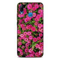 Lopard Huawei P20 Lite Uyumlu Kılıf Bahar (40) Fit Silikon Kılıf Koyu Pembe