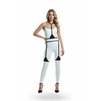 Siyah Harness Takım Ayarlanabilir Suni Deri Vücut Aksesuarı - Brf226