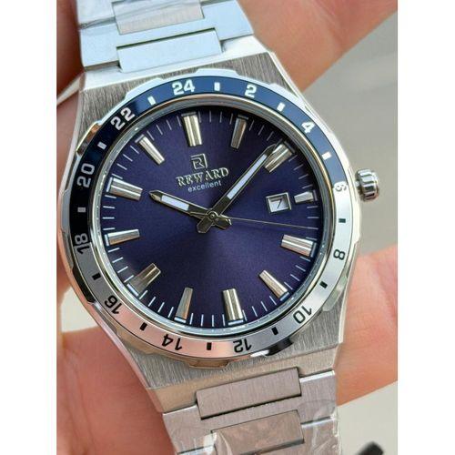 Reward Çelik Kordon 5 Atm Suya Dayanıklı Takvimli Kadran 2 Yıl Garantili Erkek Kol Saati FT.GL.M01.2