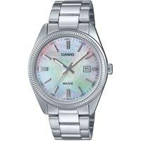 Casio MTP-1302DS-7AVDF Quartz Çelik Gri Sedef Kadran 39 mm Erkek Kol Saati