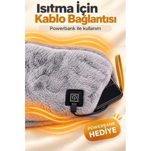 Ayarlanabilir Sıcaklıklı Bel Kuşağı Powerbank Hediyeli